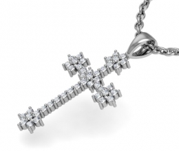 gourges cross pendant