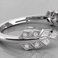 beautiful diamond ring glowing diamond ring